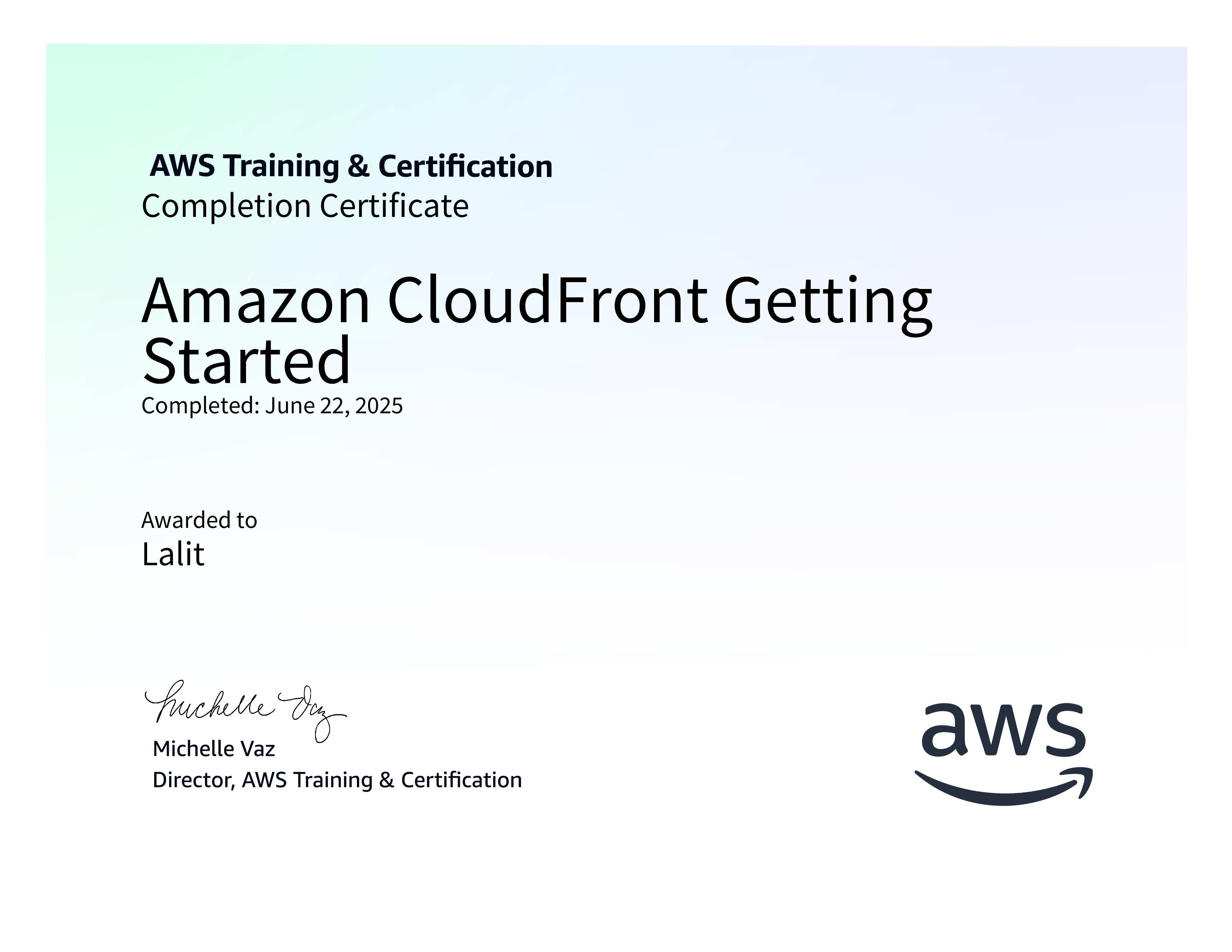 AWS Cert